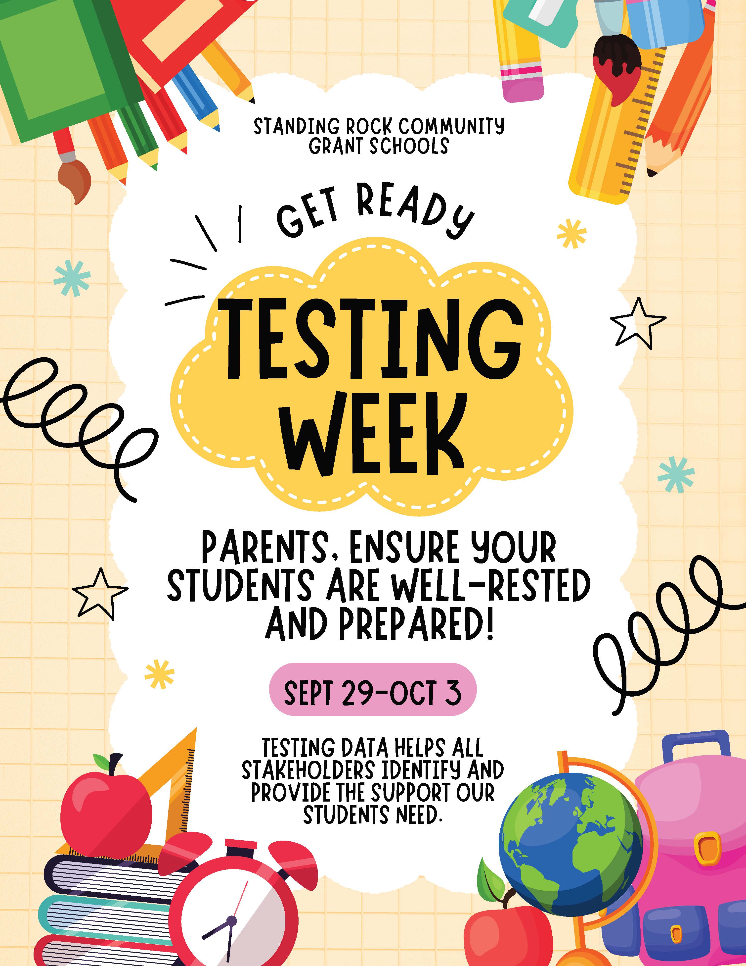 Flyer about MAPS testing